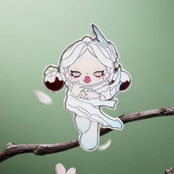 SKULLPANDA The Ink Plum Blossom Series-Badge Blind Box
