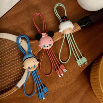 DIMOO WORLD × DISNEY Series-2 in 1 Cable Blind Box