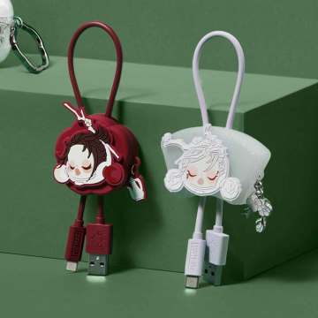 SKULLPANDA The Ink Plum Blossom Series-Cable Line Blind Box