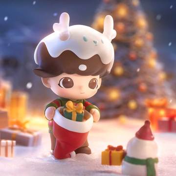 Christmas limited edition Dimoo Figure
