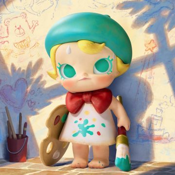 Baby Molly Future Painter Figurine