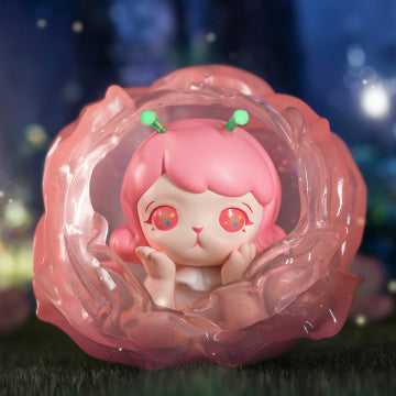 Bunny Elfin Flower Bud Figurine