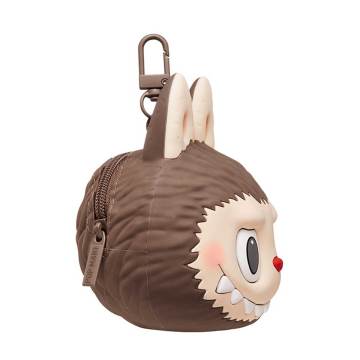 LABUBU Originals-Brown Silicone Earphone Bag