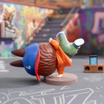 LABUBU Hip-hop Girl Figure
