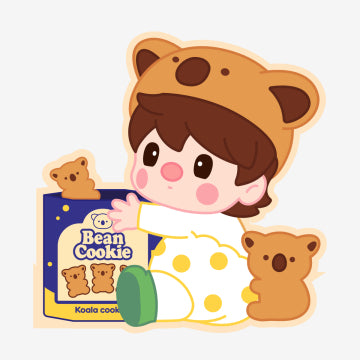 Sweet Bean-Supermarket Fridge magnet