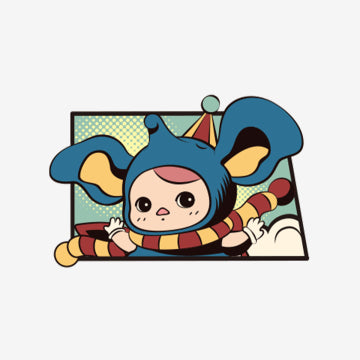 Pucky Flying Babies Badge