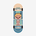 SKULLPANDA Action! Cut! Finger Skateboard Badge