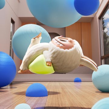 THE MONSTERS Lazy Yoga Series Figures