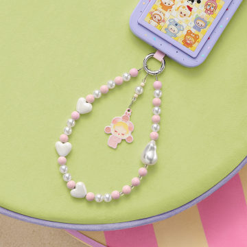 POP BEAN Pajama Party mobile phone chain