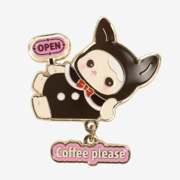 PUCKY Rabbit Cafe Series-Badge BLind Box