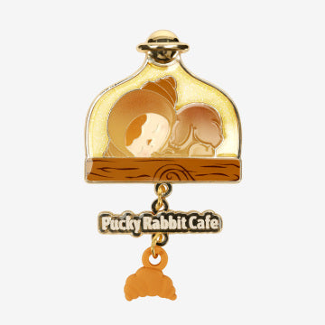 PUCKY Rabbit Cafe Series-Badge BLind Box