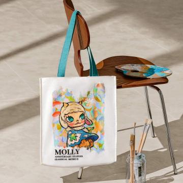 MOLLY Anniversary Statues Classical Retro 2 Series-Canvas Bag