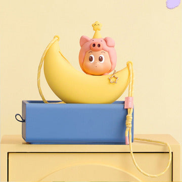 POP BEAN Pajama Party Twinkle silicone crossbody bag