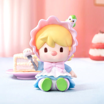 Sweet Bean Travelling During Flower Season Figure