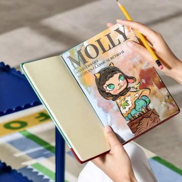 MOLLY Anniversary Statues Classical Retro 2 Series-Notebook