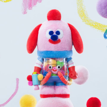 MEGA SPACE MOLLY 400% Jon Burgerman
